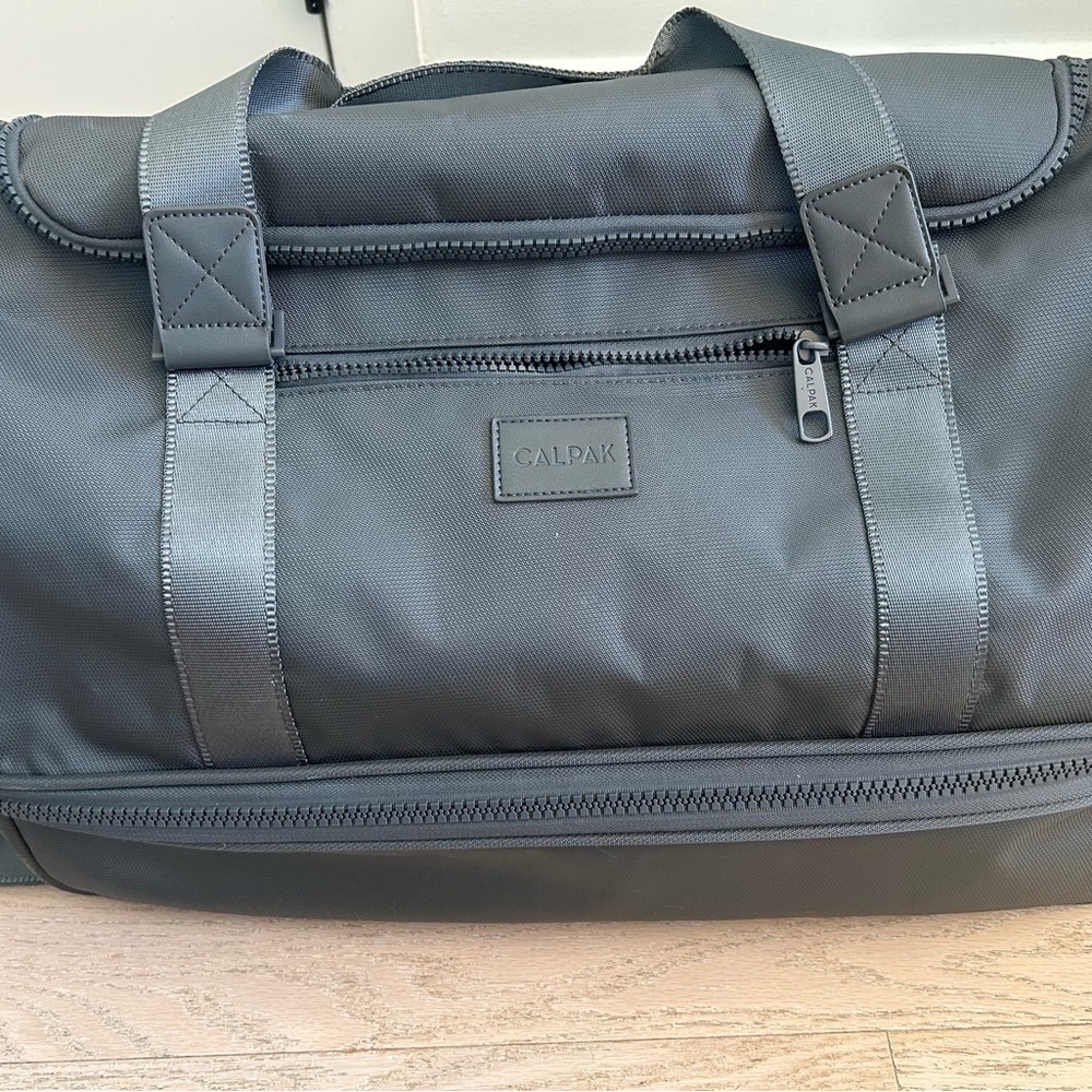 Calpak Gray Duffel Bag